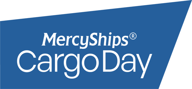 Mercy Ships Cargo Day Logo blue